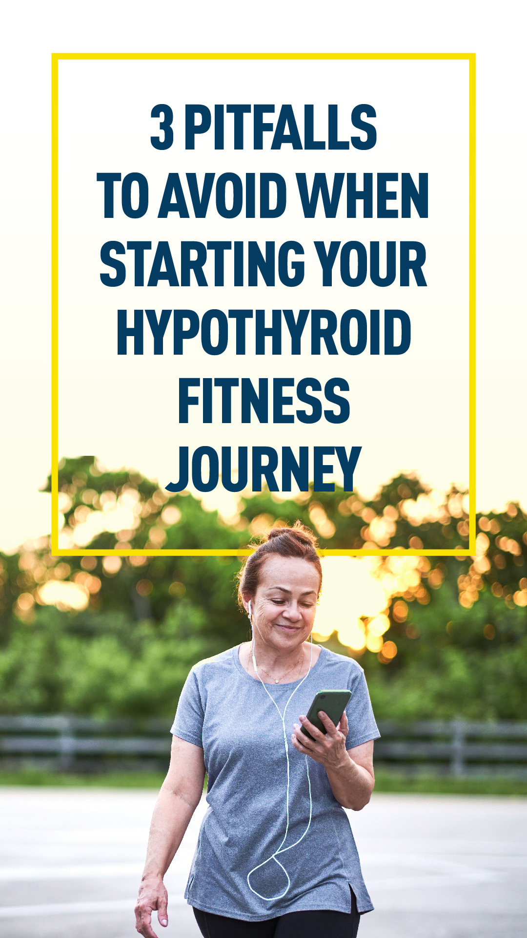 Women with Hypothyroidism Starting a Fitness Routine