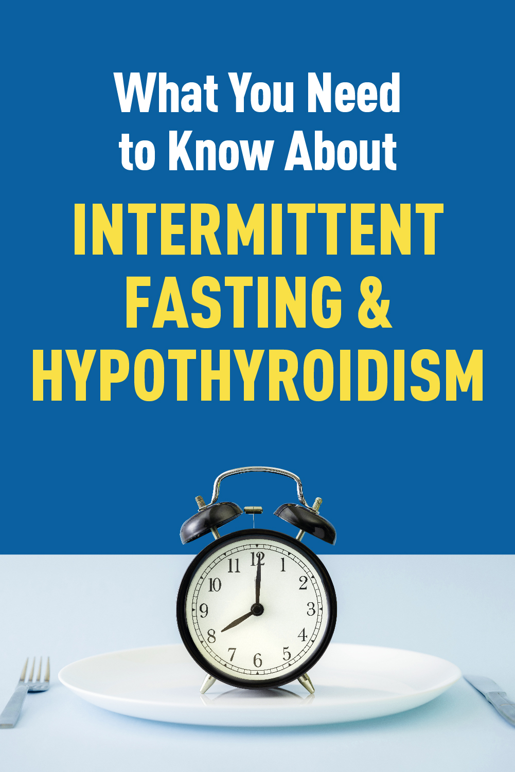 Woman with Hypothyroidism Preparing Food for Intermittent Fasting